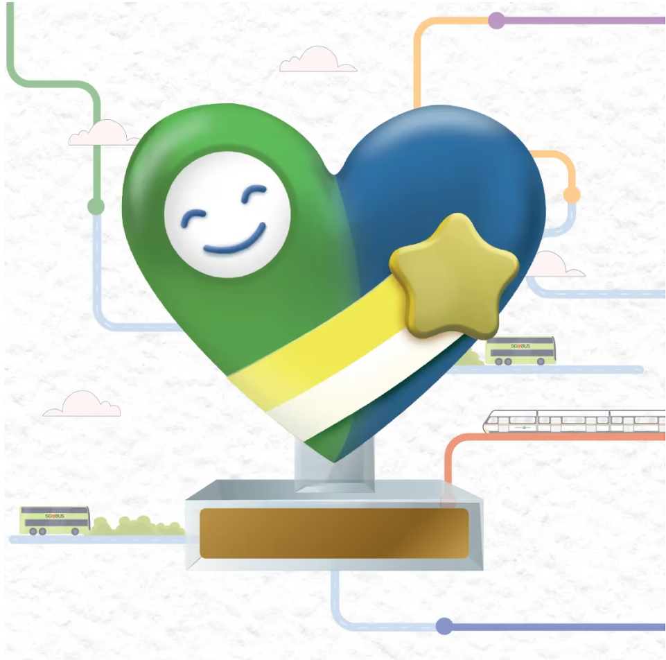 Caring Commuter Award 2026 Trophy